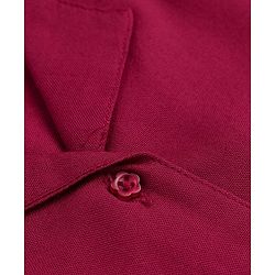 Pine Kids Cotton Woven Half Sleeves Solid Shirt Style Top & Printed Lounge Pants - Maroon