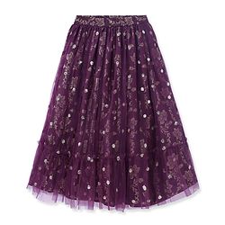 Pine Kids Woven Half Sleeves Floral Foil Printed Choli Lehenga & Dupatta  Set with Sequins - Wine