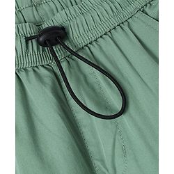 Pine Kids Cotton Woven Full Length Solid Trouser - Mint