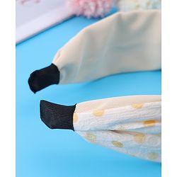 Pine Kids Knotted Hair Band Free Size - Beige