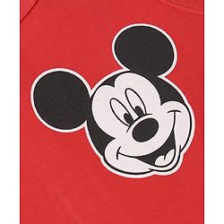 Pine Kids Disney Single Jersey Knit Sleeveless Tank T-Shirt With Mickey Mouse Graphic Pack of 3 - Red Black & White