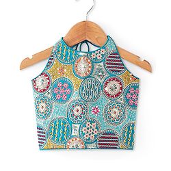 Pine Kids Woven Sleeveless Halter Neck Floral Embroidered Choli Lahenga Set with Dupatta- Teal Blue