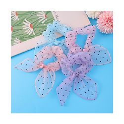 Pine Kids Rubber Bands & Scrunchies Sets Polka Dots Design Free Size - Multicolor