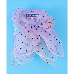 Pine Kids Rubber Bands & Scrunchies Sets Polka Dots Design Free Size - Multicolor