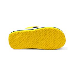 Pine Kids Text Printed Slip On Flip Flops - Blue