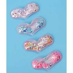 Pine Kids Snap Clips Pack of 4 - Multicolor