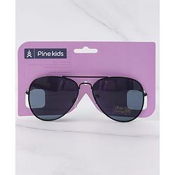 Pine Kids Free Size Sunglasses - Black