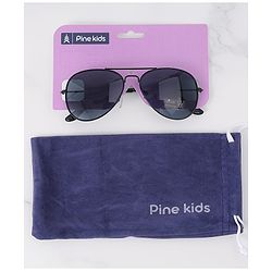 Pine Kids Free Size Sunglasses - Black