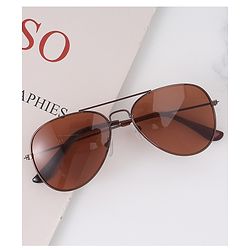 Pine Kids Free Size Sunglasses - Brown