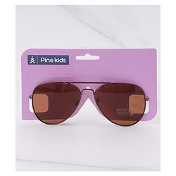 Pine Kids Free Size Sunglasses - Brown