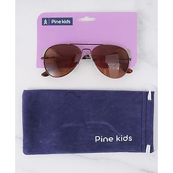 Pine Kids Free Size Sunglasses - Brown