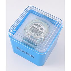 Pine Kids Free Size Digital Watch - Sea Green