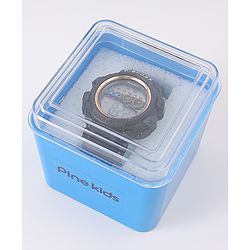 Pine Kids Free Size Digital Watch - Black