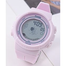 Pine Kids Free Size Digital Watch - Purple