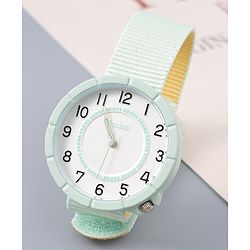 Pine Kids Free Size Analog Watches - Green
