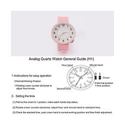 Pine Kids Free Size Analog Watches - Pink