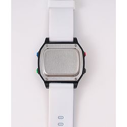 Pine Kids Digital Watch with Color Block Print - Multicolor
