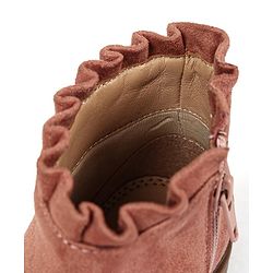 Pine Kids Slip On Winter Boots with Zioper Closure - Pink