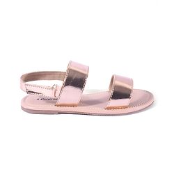 Pine Kids Velcro Closure Sandals - Rose Gold