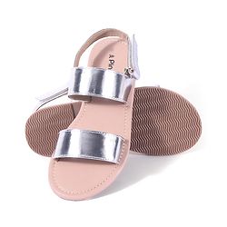Pine Kids Velcro Closure Sandals - Rose Gold