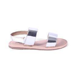 Pine Kids Velcro Closure Sandals - Rose Gold