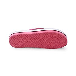 Pine Kids Disney  Slip On Flip Flops with Frozen Elsa Print - Pink