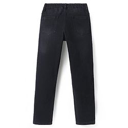 Pine Kids Denim Woven Full Length Washed Jeans - Navy Blue