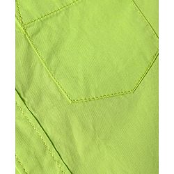Pine Kids Cotton Woven Full Sleeves Solid Color Shirt - Lime Green
