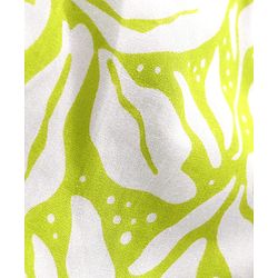 Pine Kids Cotton Woven Cold Shoulder Sleeves Floral Printed Layered Frock - Light Green