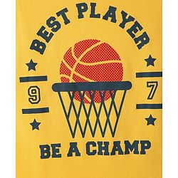Pine Kids Cotton Knit Sleeveless Tank T-Shirts with Sport Theme Print Pack of 5 - Red White & Navy Blue