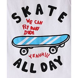 Pine Kids Cotton Knit Sleeveless Tank T-Shirts with Sport Theme Print Pack of 5 - Red White & Navy Blue