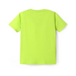 Pine Kids Cotton Knit Half Sleeves T-Shirts with Gamer Theme Text Print Pack Of 5 - Red Yellow & Navy Blue