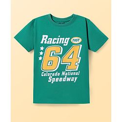 Pine Kids Cotton Knit Half Sleeves T-Shirt with Text Print Pack of 5 - Multicolor