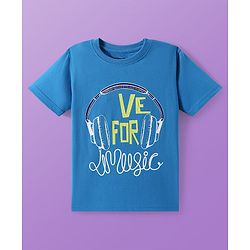 Pine Kids Cotton Knit Half Sleeves T-Shirts with Text Print Pack of 5 - Multicolor