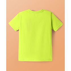 Pine Kids Cotton Knit Half Sleeves T-Shirts with Dino & Text Print Pack Of 5 - White Orange & Purple