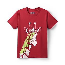 Pine Kids Cotton Knit Half Sleeves T-Shirts With Sun & Surf Text Print Pack of 5 - Plum Yellow & Navy Blue