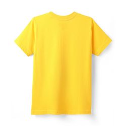 Pine Kids Cotton Knit Half Sleeves T-Shirts With Sun & Surf Text Print Pack of 5 - Plum Yellow & Navy Blue