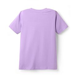 Pine Kids Cotton Knit Half Sleeves T-Shirts With Cool Dude Text Print Pack of 5 - Plum Orange & Light Blue