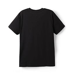 Pine Kids Cotton Knit Half Sleeves T-Shirts With Cool Dude Text Print Pack of 5 - Plum Orange & Light Blue