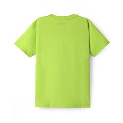 Pine Kids Cotton Knit Half Sleeves T-Shirt with Lets Play Hard Text Print Pack of 5 - Yellow Orange & Red
