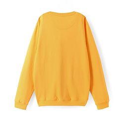 Pine Kids Marvel Terry Knit Full Sleeves Drop Shoulder  Sweatshirt with Captain America Graphics - Yellow