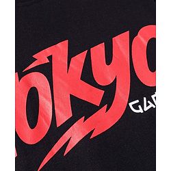 Pine Kids Cotton Knit Half Sleeves T-Shirt with Text Print Pack of 3 - White Black & Red