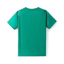 Pine Kids Cotton Knit Half Sleeves T-Shirt with Text Print Pack of 3 - Yellow Navy Blue & Green