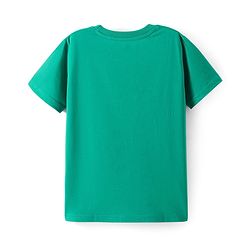 Pine Kids Cotton Knit Half Sleeves T-Shirt with Text Print Pack of 3 - Navy Blue & Mint
