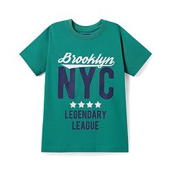 Pine Kids Cotton Knit Half Sleeves T-Shirt with Text Print Pack of 3 - Orange Yellow & Teal Blue