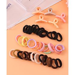 Pine Kids Free Size Hair Accessories Combo Sets - Black