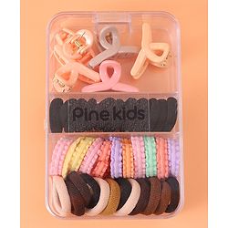 Pine Kids Free Size Hair Accessories Combo Sets - Black