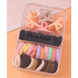 Pine Kids Free Size Hair Accessories Combo Sets - Black