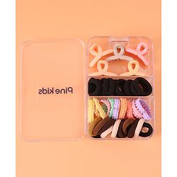 Pine Kids Free Size Hair Accessories Combo Sets - Black