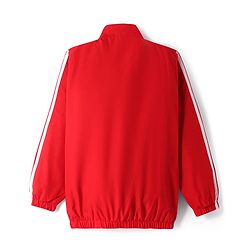 Pine Active Woven Full Sleeve Tracksuit with Tape Detailing - Red